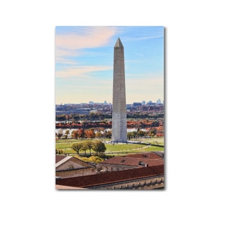 Gregory O'hanlon 'Washington Monument' Canvas Art,10x19